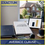 Rebuild cost assessment report and insurance documents showing the risk of underinsurance under the Average Clause.